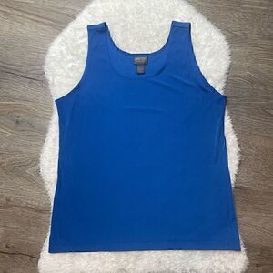 Additions By Chicos Womens Tank Stretch Blue Top Cami Plus Size 3
